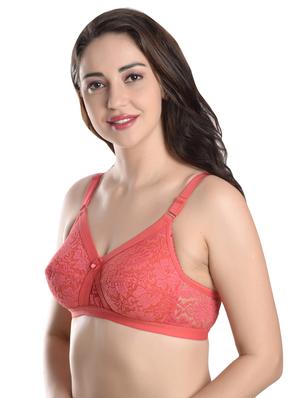 bow patch laced bra - 17479187 - Standard Image - 2