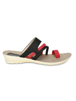 red toe separator flip flop - 17479396 - Standard Image - 2