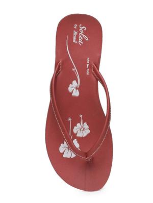 red toe separator flip flop - 17479423 - Standard Image - 4