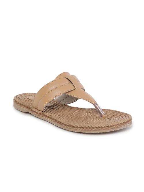 tan toe separator sandal - 17479463 - Standard Image - 1