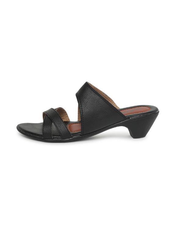 black slip on sandal - 17479464 - Zoom Image - 3