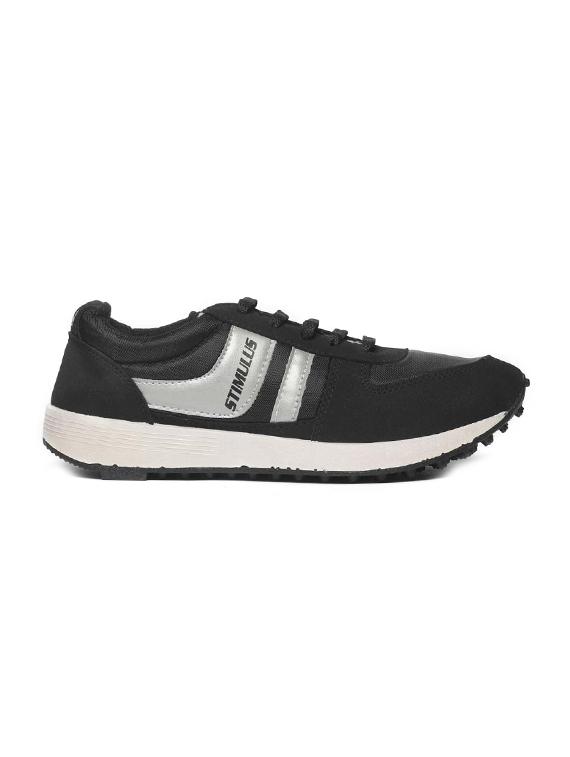 black fabric winter shoes sneakers - 17479644 - Zoom Image - 2