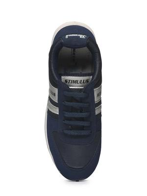 blue fabric winter shoes sneakers - 17479646 - Standard Image - 4