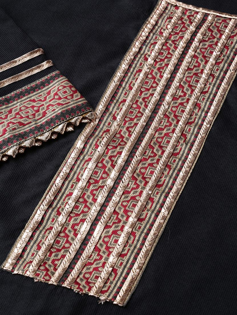 solid kurta palazzo set - 17480089 - Zoom Image - 4