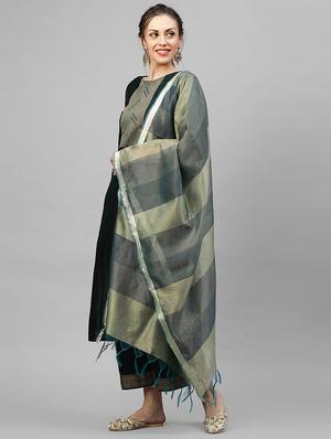 solid kurta palazzo set - 17480096 - Standard Image - 2