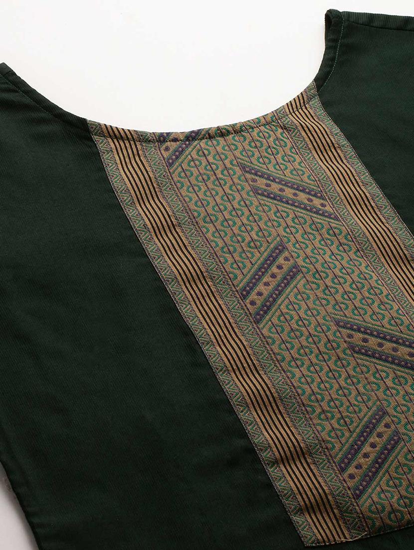 solid kurta palazzo set - 17480096 - Zoom Image - 5