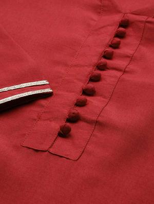 solid kurta palazzo set - 17480097 - Standard Image - 4