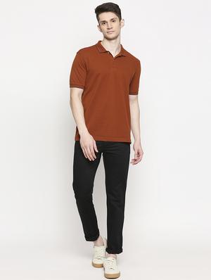 black solid chinos - 17480515 - Standard Image - 4
