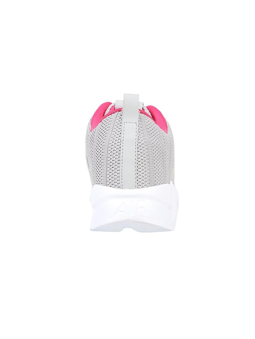 pink mesh laceup sports shoes - 17480534 - Zoom Image - 3