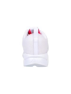 white mesh laceup sports shoes - 17480535 - Standard Image - 3