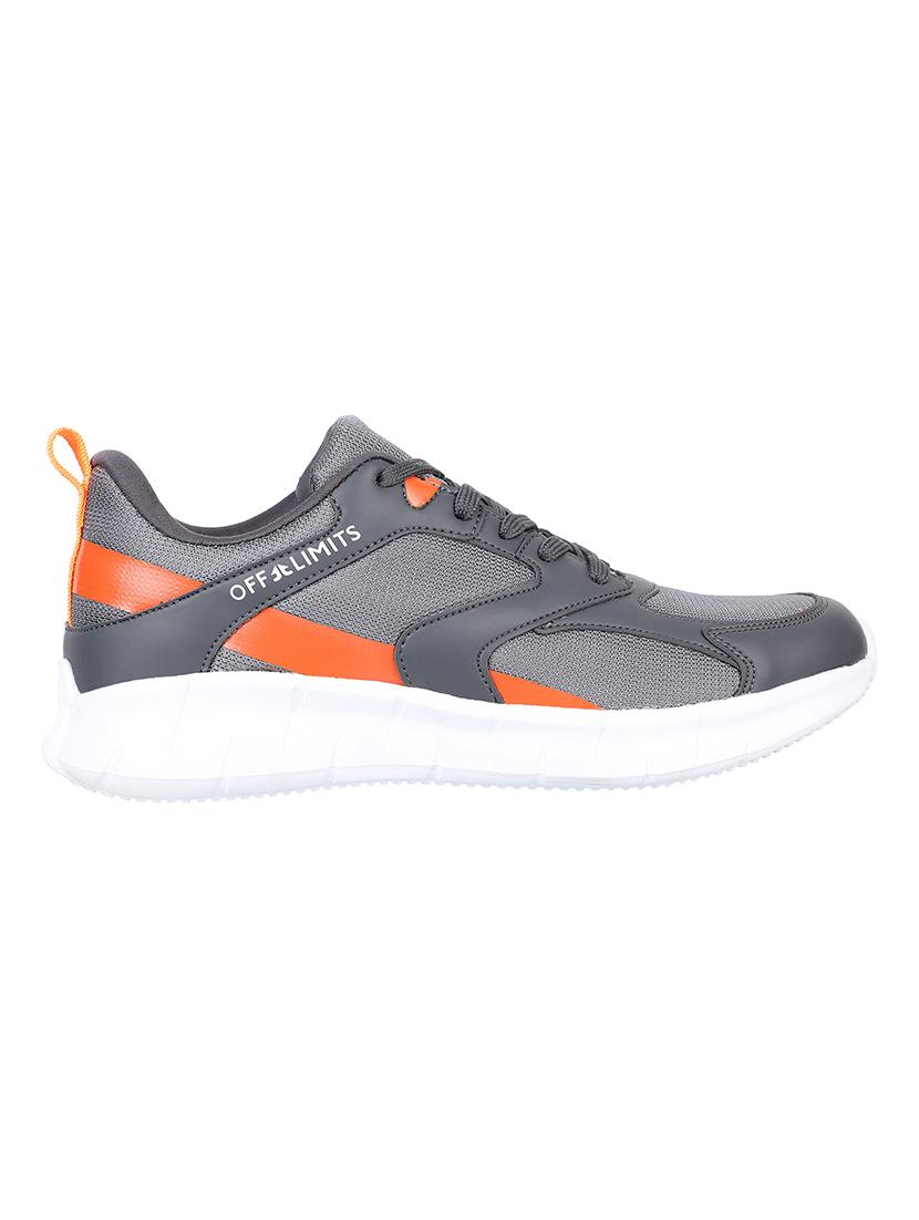 orange lace up sport shoe - 17480542 - Zoom Image - 2