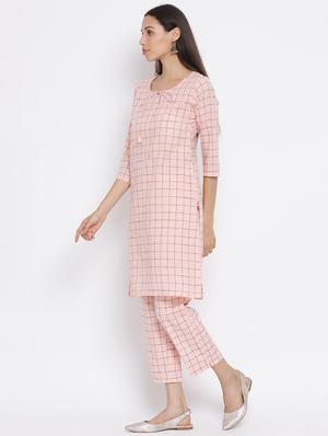 printed kurta pant set - 17481415 - Standard Image - 2