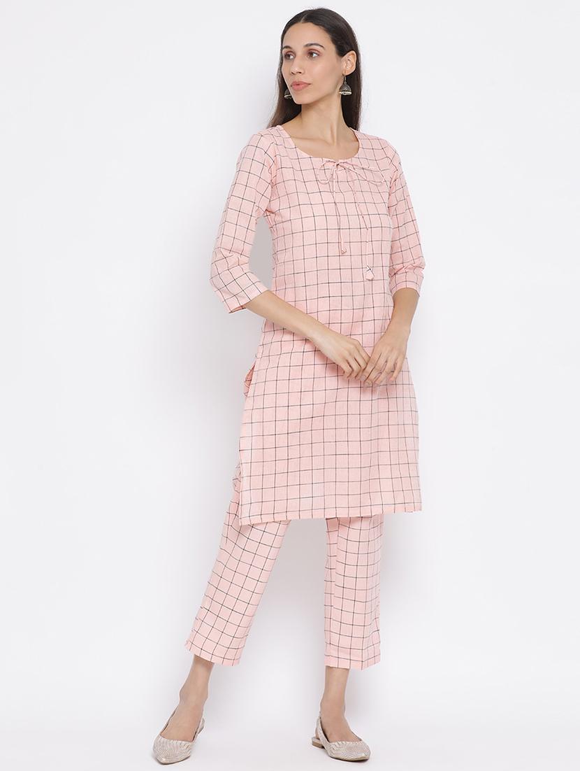 printed kurta pant set - 17481415 - Zoom Image - 1