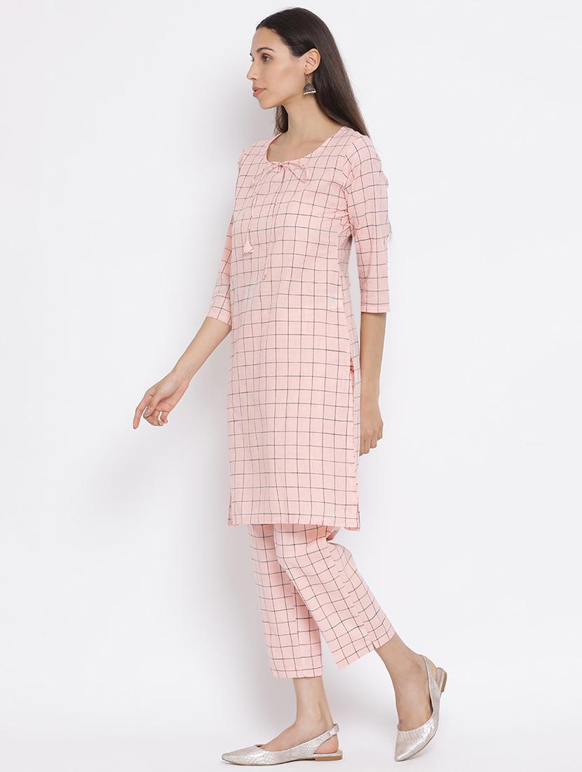 printed kurta pant set - 17481415 - Zoom Image - 2