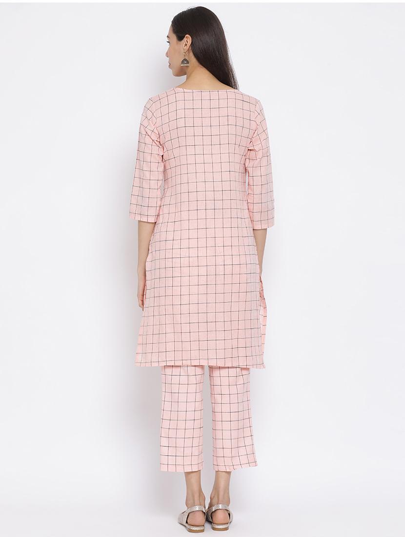 printed kurta pant set - 17481415 - Zoom Image - 3