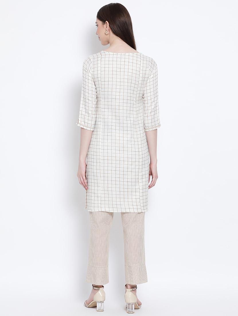 printed kurta pant set - 17481417 - Zoom Image - 3