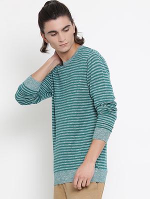 green striped pullover - 17481790 - Standard Image - 2