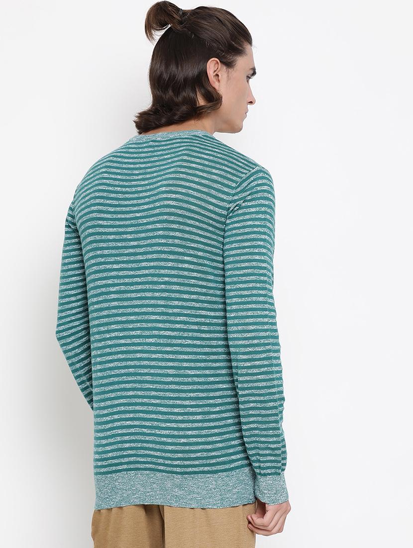 green striped pullover - 17481790 - Zoom Image - 3