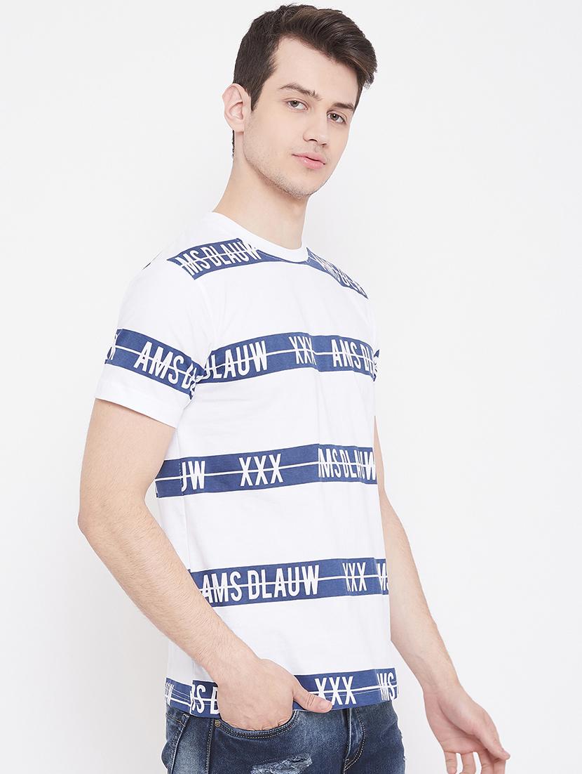 white printed t-shirt - 17482270 - Zoom Image - 2