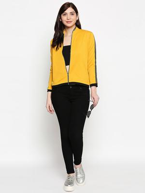 mandarin neck taped jacket - 17482781 - Standard Image - 4