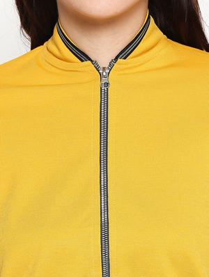 mandarin neck taped jacket - 17482781 - Standard Image - 5