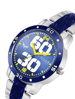 vills laurrens vl-1252 blue dial casual analog men's watch (blue) - 17483156 - Standard Image - 2