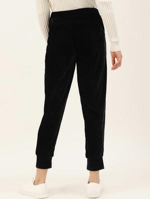 mid rise solid joggers - 17483166 - Standard Image - 3