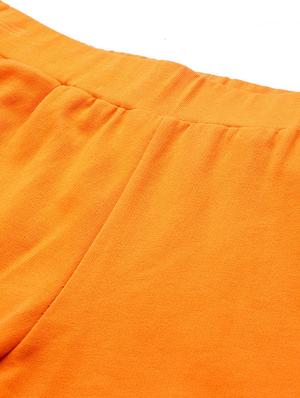 mid rise solid track pant - 17483257 - Standard Image - 5