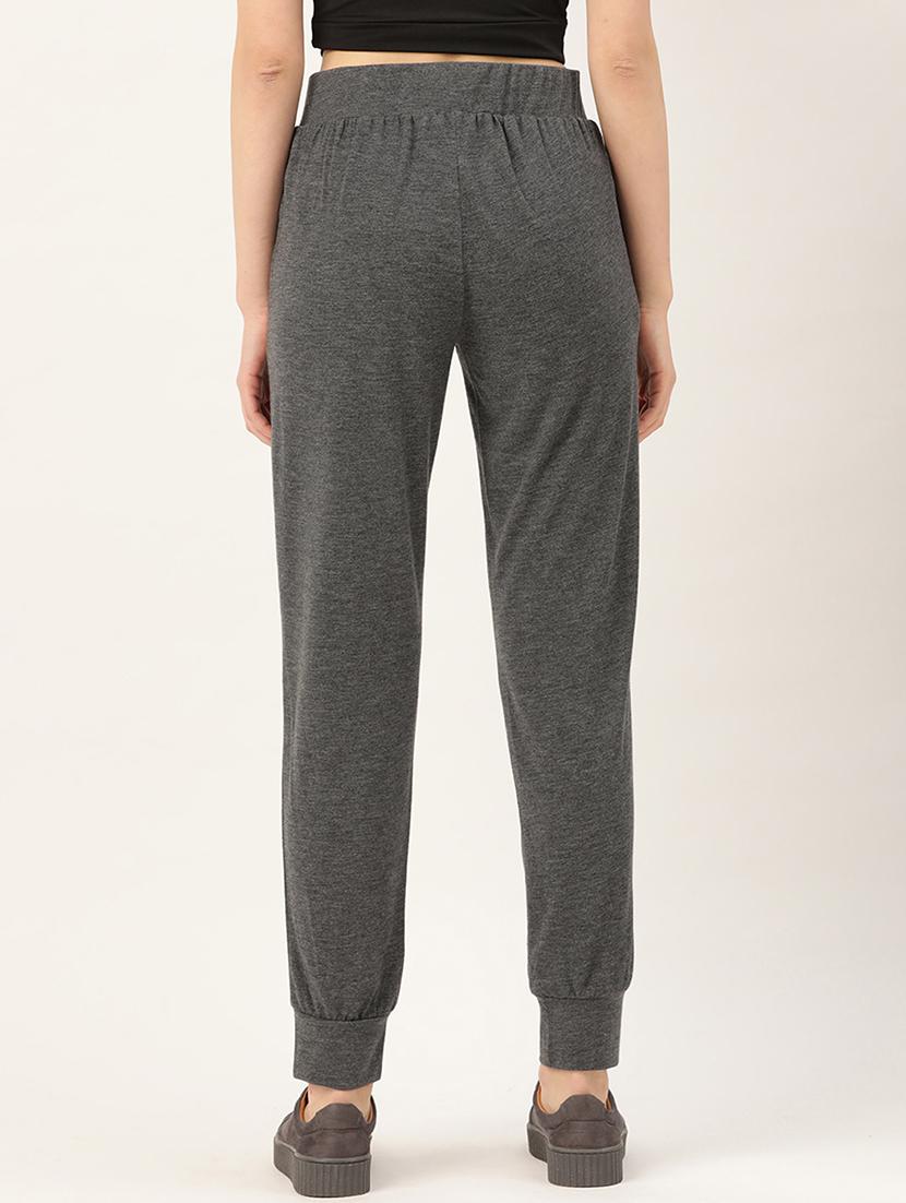 high rise solid track pant - 17483261 - Zoom Image - 3