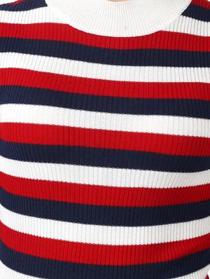 crew neck ribbed pullover - 17483274 - Standard Image - 5