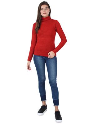 turtle neck solid pullover - 17483288 - Standard Image - 4