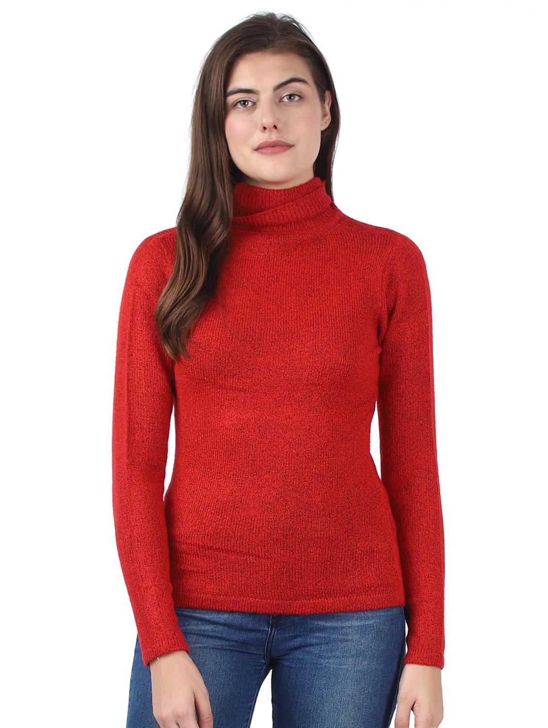 turtle neck solid pullover - 17483288 - Zoom Image - 1