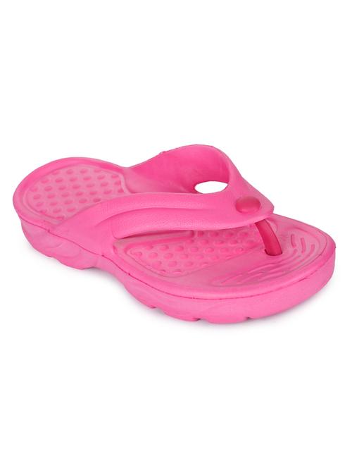 pink synthetic slippers flip flops - 17483755 - Standard Image - 1