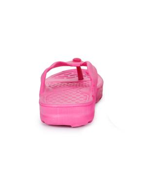 pink synthetic slippers flip flops - 17483755 - Standard Image - 3