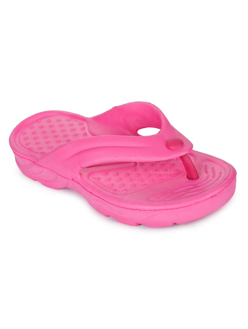 pink synthetic slippers flip flops - 17483755 - Zoom Image - 1