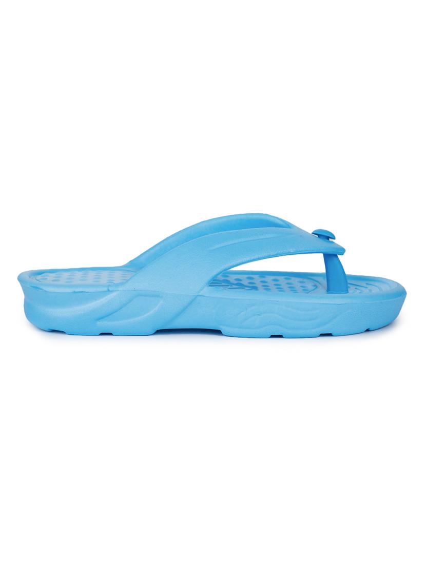 blue synthetic slippers flip flops - 17483757 - Zoom Image - 2