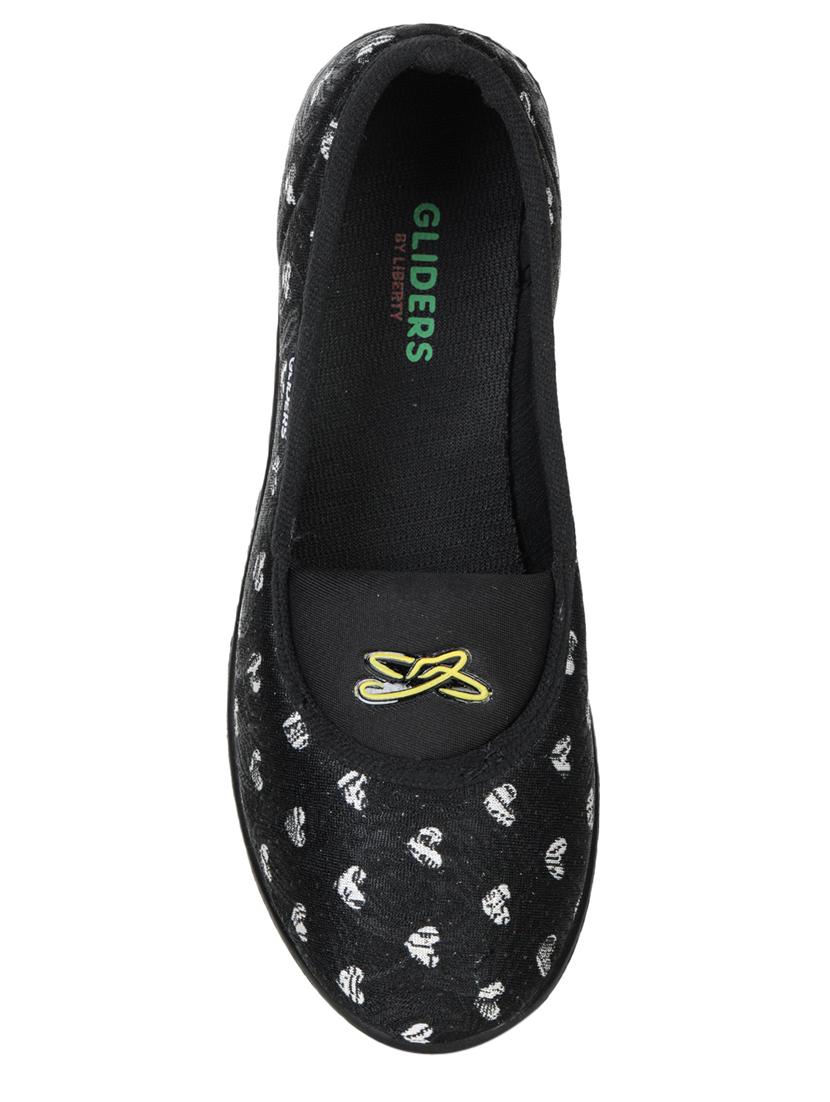 black fabric slip on ballerina - 17483829 - Zoom Image - 4