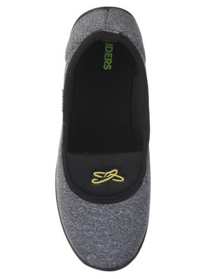 grey fabric slip on ballerina - 17483835 - Standard Image - 4