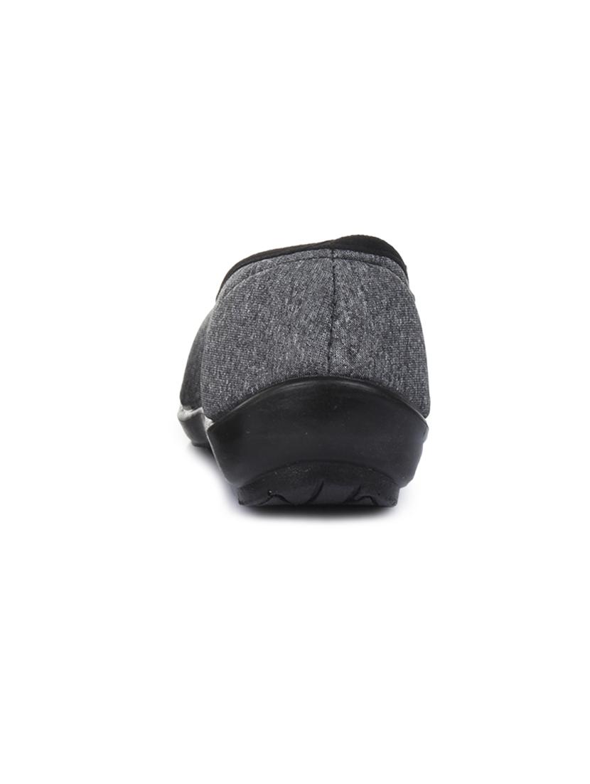 grey fabric slip on ballerina - 17483835 - Zoom Image - 3