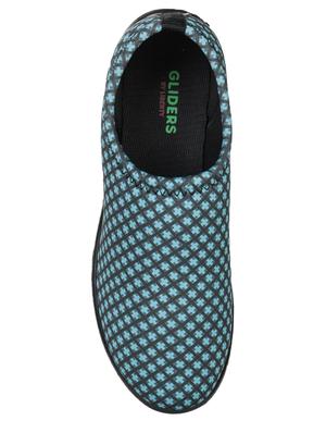 blue fabric slip on ballerina - 17483839 - Standard Image - 4