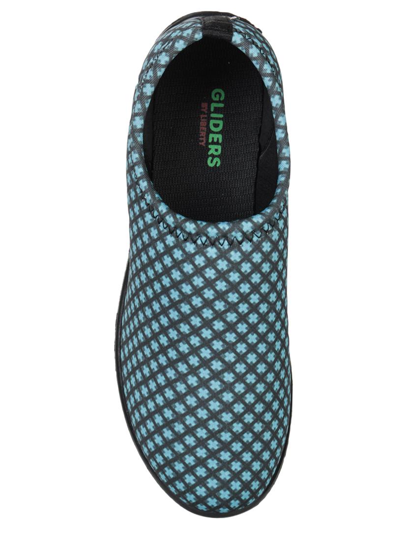blue fabric slip on ballerina - 17483839 - Zoom Image - 4