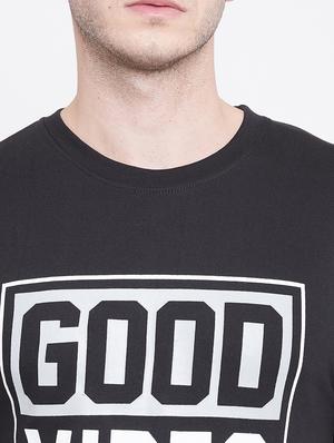 black printed t-shirt - 17483932 - Standard Image - 5