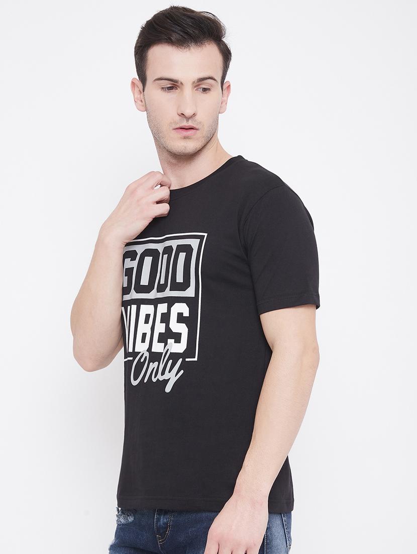 black printed t-shirt - 17483932 - Zoom Image - 2