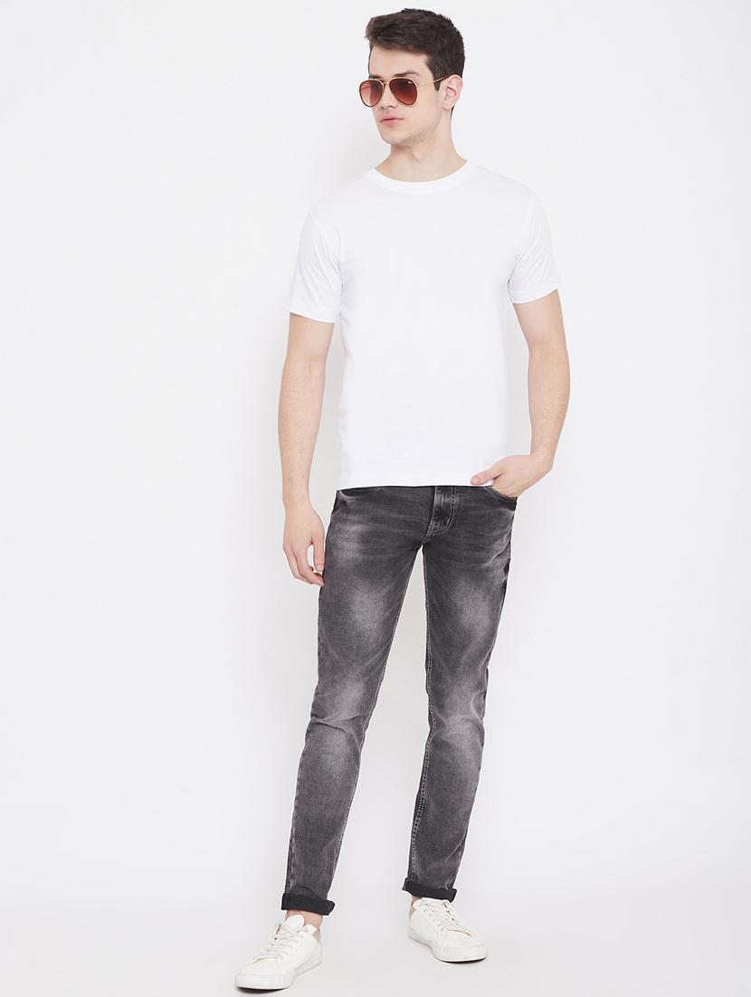 white solid t-shirt - 17483938 - Zoom Image - 5