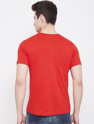 red solid t-shirt - 17483939 - Standard Image - 4