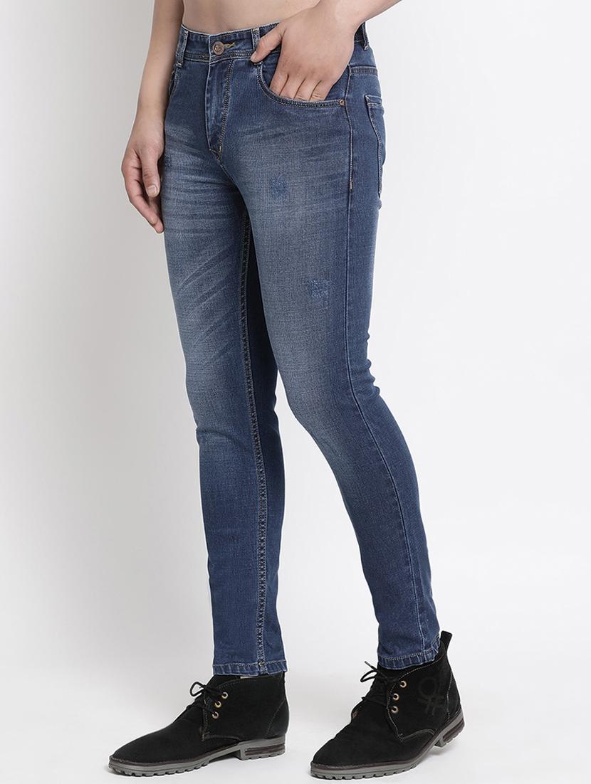 blue light washed denim jeans - 17483944 - Zoom Image - 2