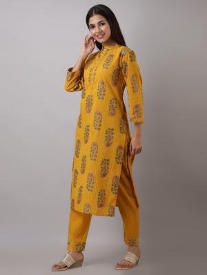 printed kurta pant set - 17484868 - Standard Image - 2