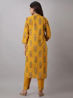 printed kurta pant set - 17484868 - Standard Image - 3