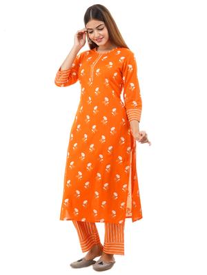 printed kurta pant set - 17484875 - Standard Image - 2