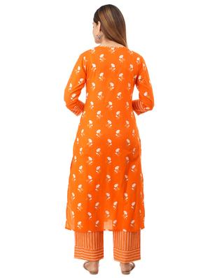 printed kurta pant set - 17484875 - Standard Image - 3